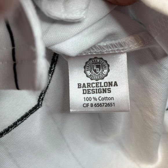 Barcelona #55 Jersey XSMALL Varsity Collection BD1899 Cotton Double Sided - Picture 4 of 7